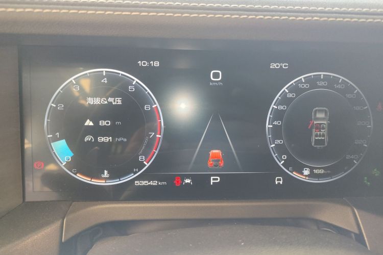 Used Tank 300 2023 City Edition 2.0T—Stylish as Ever Instrument Cluster