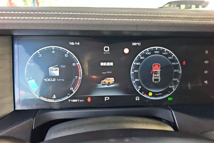Used Tank 300 2023 Off-Road Edition 2.0T Conqueror Instrument Cluster