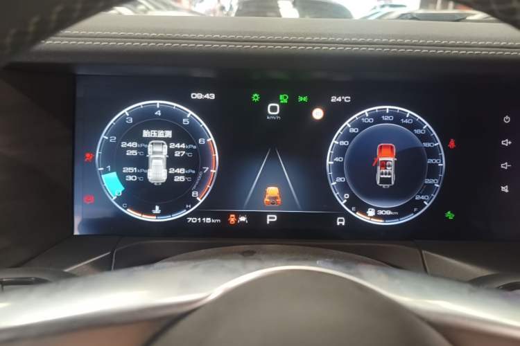 Used Tank 300 2023 City Edition 2.0T My Vision Model Instrument Cluster