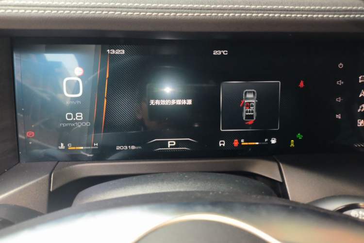 Used Tank 300 2023 City Edition 2.0T—Stylish as Ever Instrument Cluster