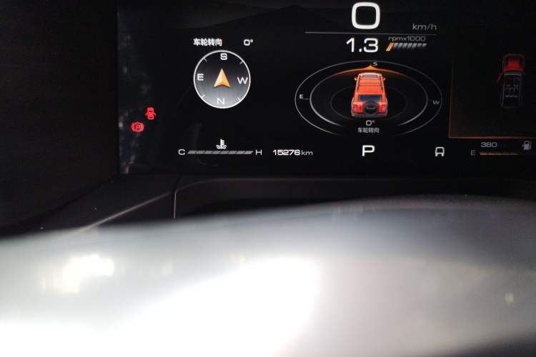 Used Tank 300 2023 Off-Road Edition 2.0T Conqueror Odometer Close Up