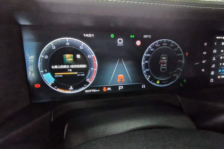 Used Tank 300 2023 City Edition 2.0T—Stylish as Ever Odometer Close Up