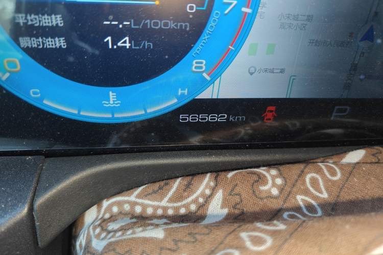 Used Tank 300 2023 Off-Road Edition 2.0T Conqueror Odometer Close Up