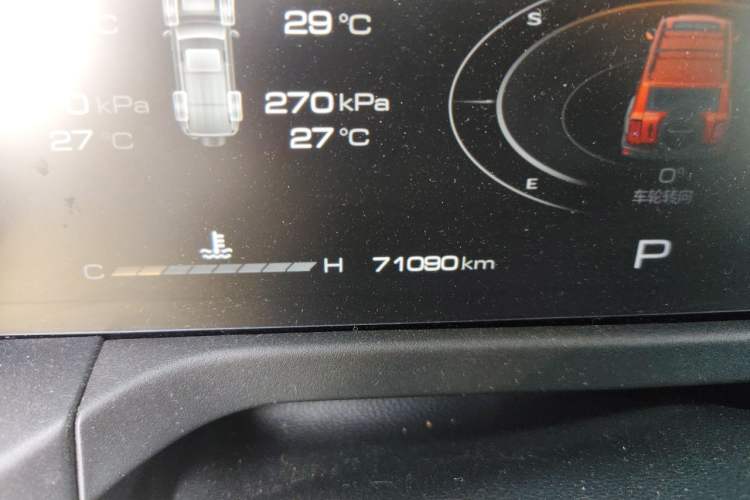 Used Tank 300 2023 Off-Road Edition 2.0T Conqueror Odometer Close Up