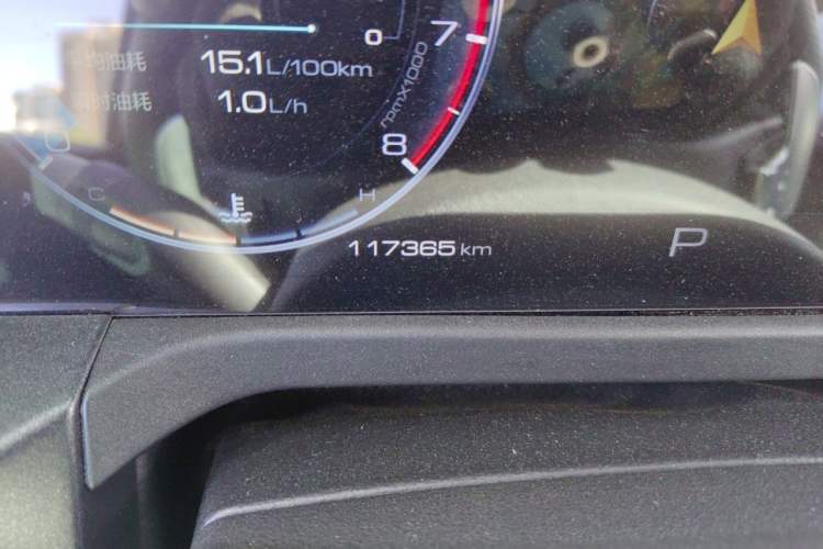 Used Tank 300 2023 Off-Road Edition 2.0T Conqueror Odometer Close Up