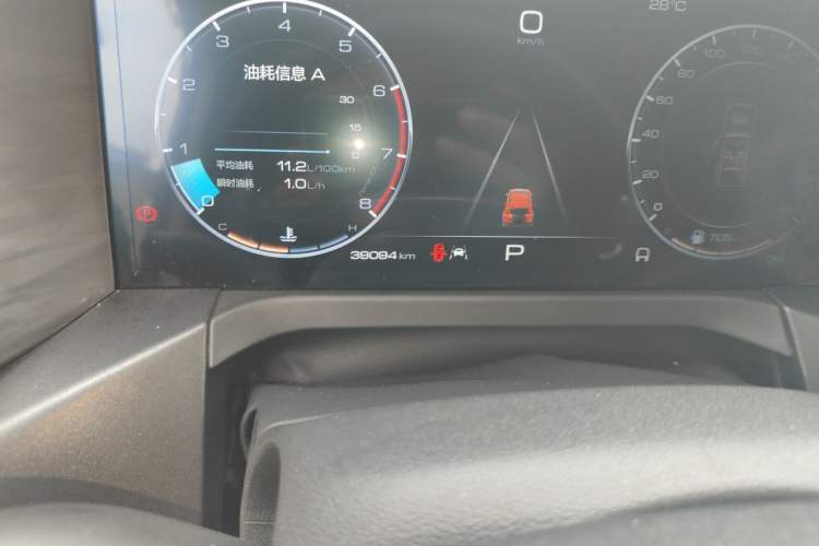 Used Tank 300 2023 Off-Road Edition 2.0T Conqueror Odometer Close Up