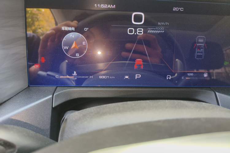 Used Tank 300 2023 Off-Road Edition 2.0T Conqueror Odometer Close Up