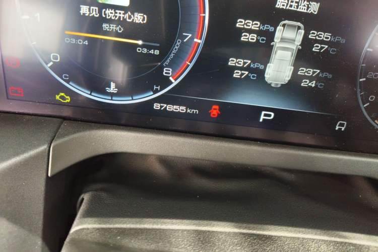 Used Tank 300 2023 Off-Road Edition 2.0T Challenger Odometer Close Up