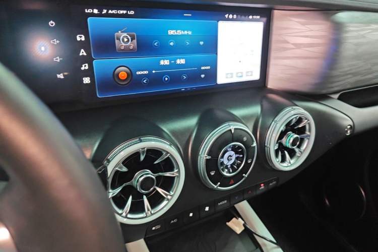 Used Tank 300 2023 City Edition 2.0T—Stylish as Ever Audio And AC Panel