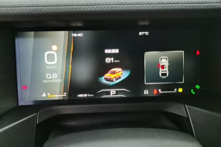 Used Tank 300 2023 City Edition 2.0T—Stylish as Ever Instrument Cluster