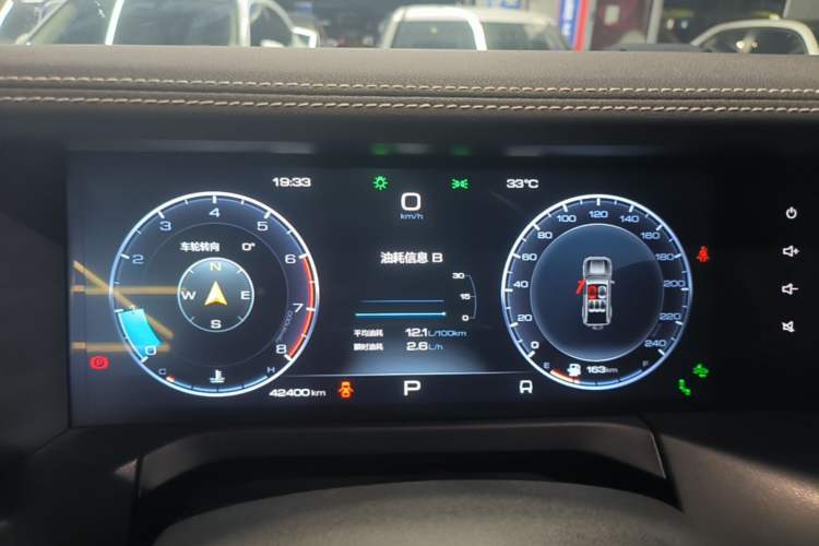 Used Tank 300 2023 City Edition 2.0T—Stylish as Ever Instrument Cluster