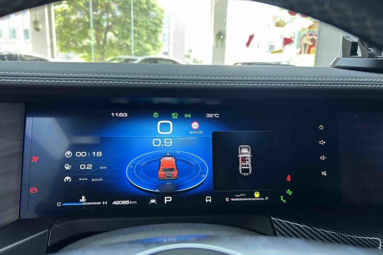 Used Tank 300 2023 City Edition 2.0T—Stylish as Ever Instrument Cluster