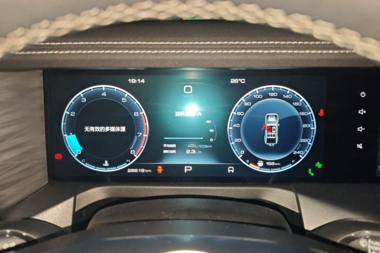 Used Tank 300 2023 City Edition 2.0T—Stylish as Ever Instrument Cluster