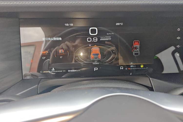 Used Tank 300 2023 Off-Road Edition 2.0T Conqueror Instrument Cluster
