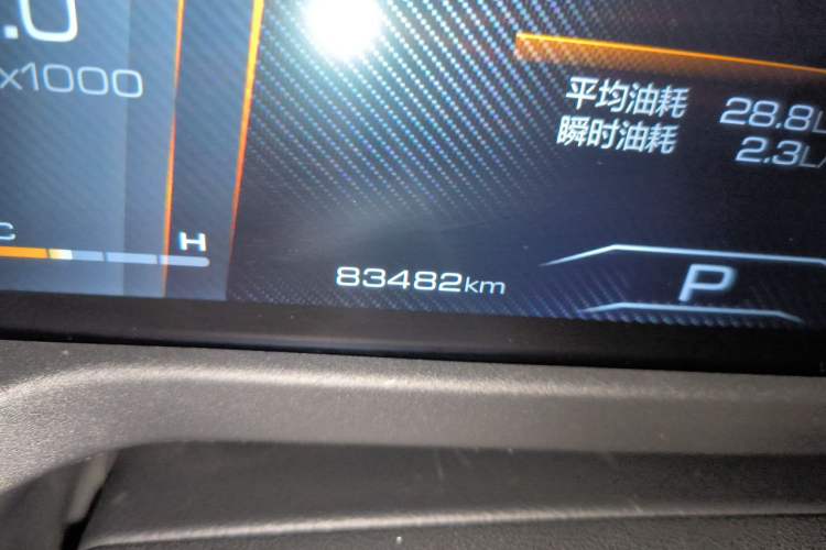 Used Tank 300 2023 Off-Road Edition 2.0T Conqueror Odometer Close Up