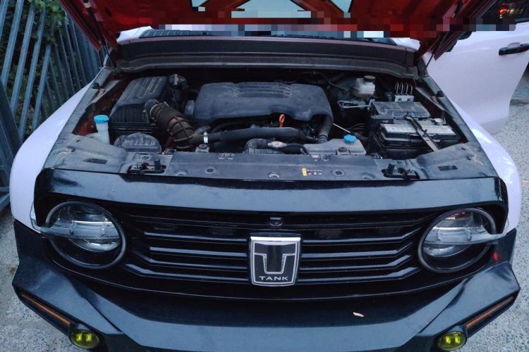 Used Tank 300 2023 City Edition 2.0T—Stylish as Ever Engine Bay