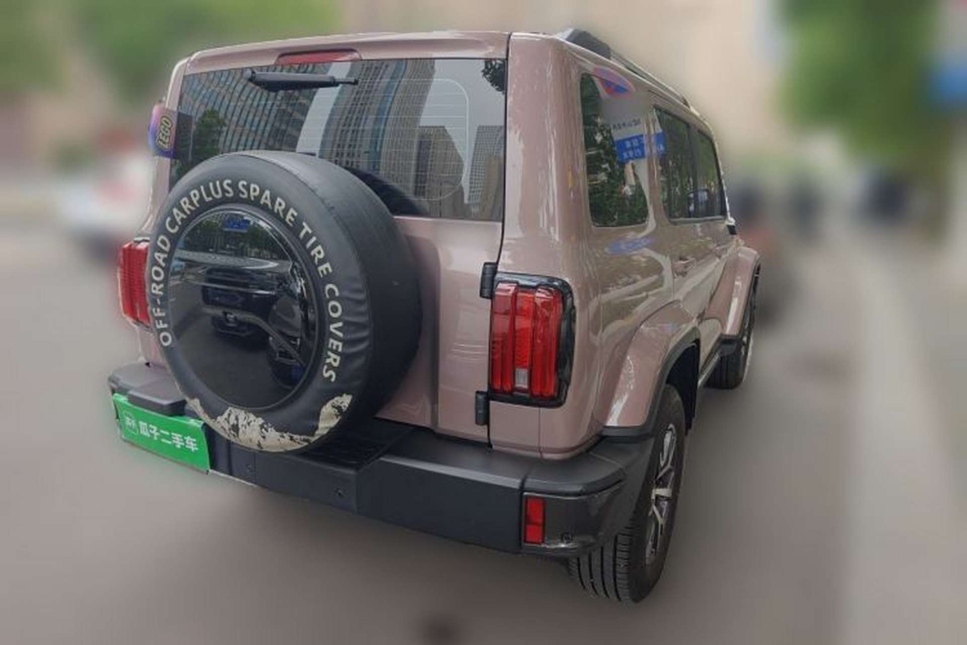 Used Tank 300 2023 City Edition 2.0T—Stylish as Ever Rear Right 45 Deg