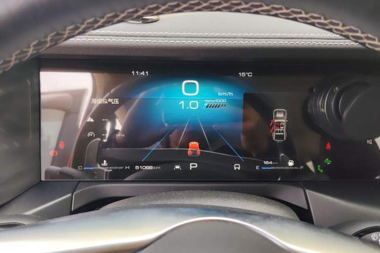 Used Tank 300 2023 City Edition 2.0T—Stylish as Ever Instrument Cluster