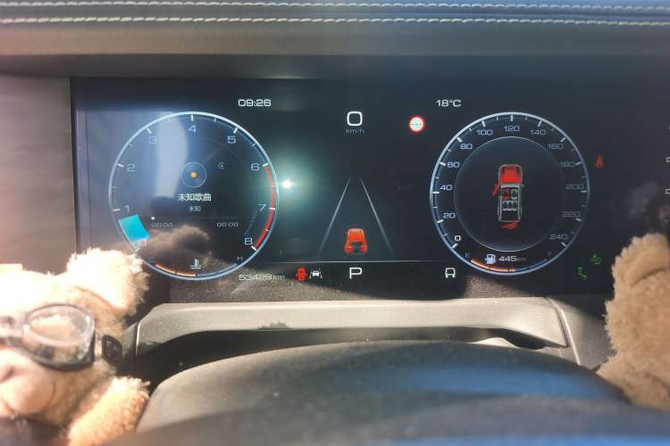Used Tank 300 2023 City Edition 2.0T—Stylish as Ever Instrument Cluster