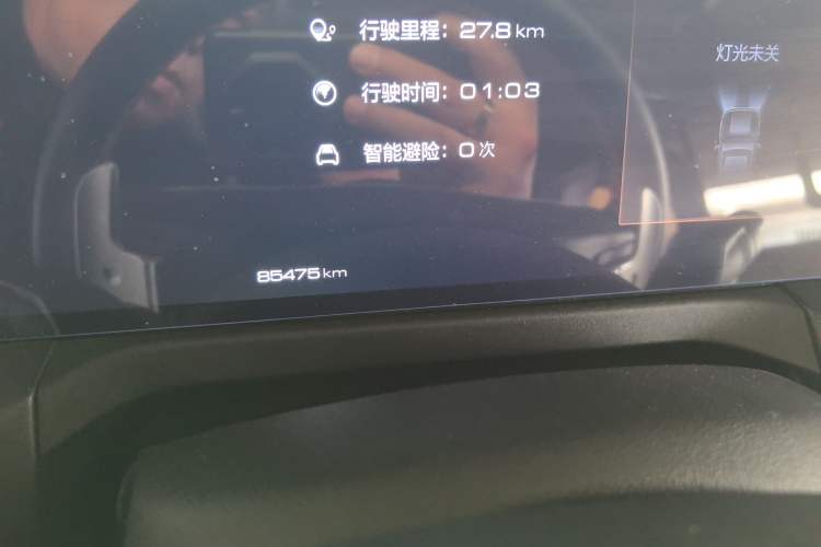 Used Tank 300 2023 Off-Road Edition 2.0T Conqueror Odometer Close Up