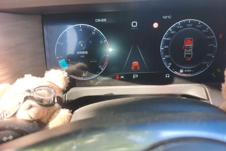 Used Tank 300 2023 City Edition 2.0T—Stylish as Ever Odometer Close Up