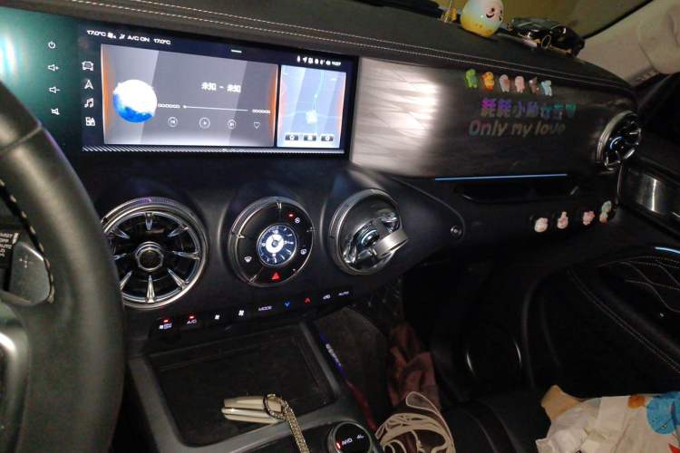 Used Tank 300 2023 City Edition 2.0T—Stylish as Ever Audio And AC Panel