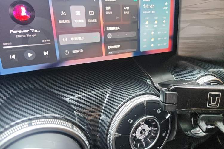 Used Tank 300 2023 Off-Road Edition 2.0T Conqueror Audio And AC Panel