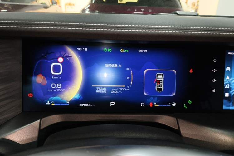 Used Tank 300 2023 City Edition 2.0T—Stylish as Ever Instrument Cluster