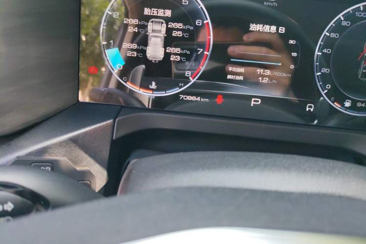 Used Tank 300 2023 Off-Road Edition 2.0T Conqueror Odometer Close Up