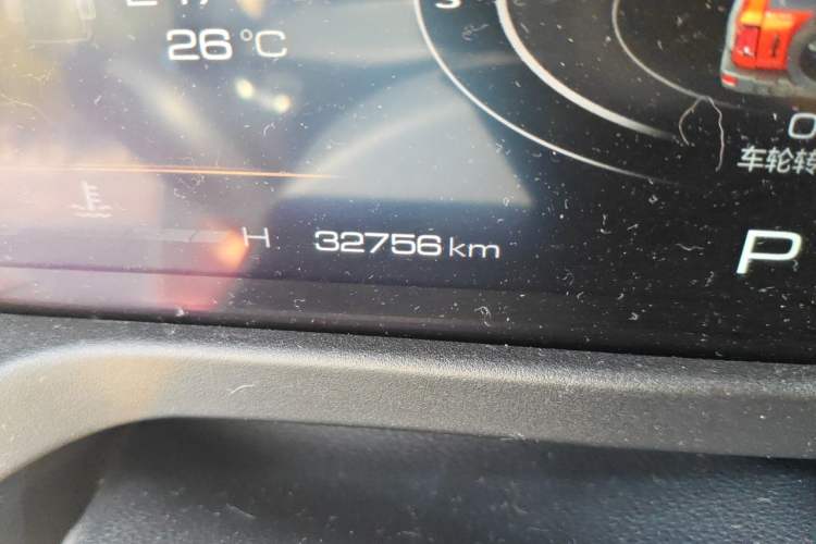 Used Tank 300 2023 2.0T Iron Rider 02 Odometer Close Up