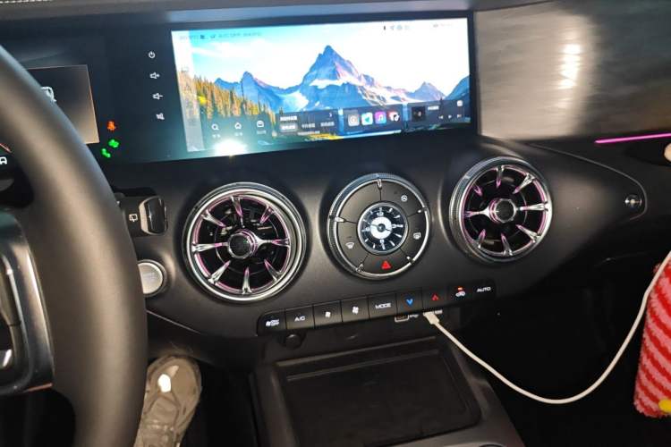 Used Tank 300 2023 City Edition 2.0T—Stylish as Ever Audio And AC Panel