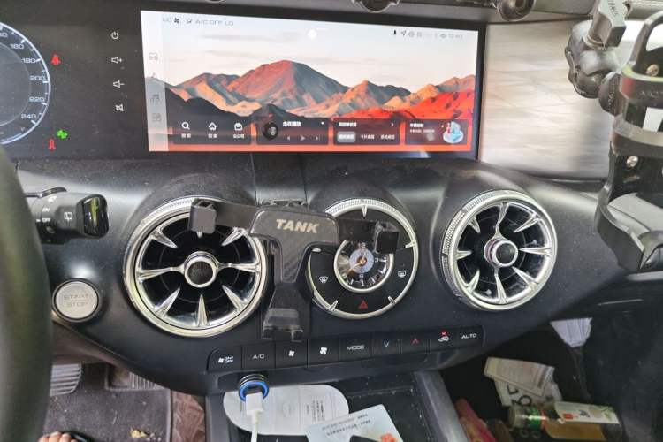 Used Tank 300 2023 City Edition 2.0T My Vision Model Audio And AC Panel