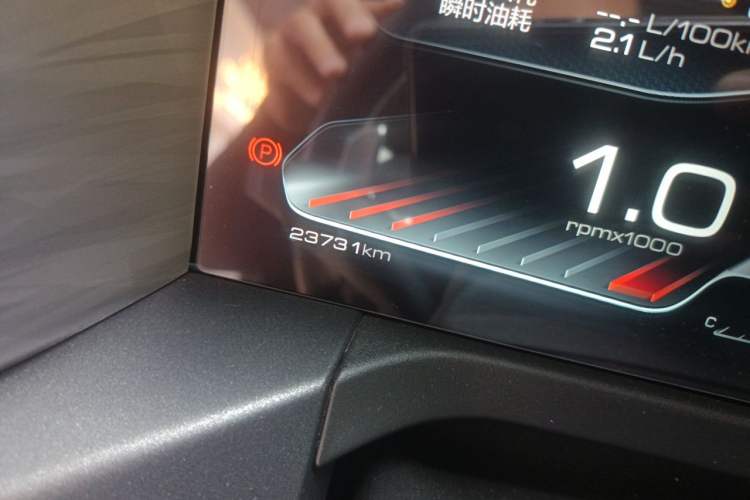 Used Tank 300 2023 2.0T Iron Rider 02 Odometer Close Up