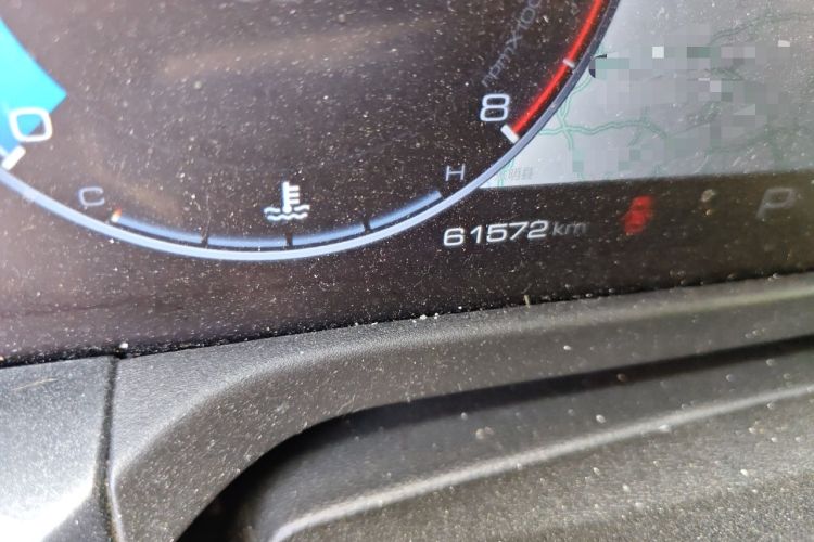 Used Tank 300 2023 City Edition 2.0T My Vision Model Odometer Close Up