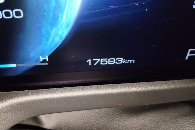 Used Tank 300 2023 2.0T Iron Rider 02 Odometer Close Up