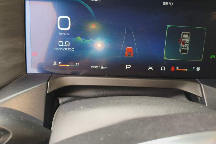 Used Tank 300 2023 Off-Road Edition 2.0T Challenger Odometer Close Up