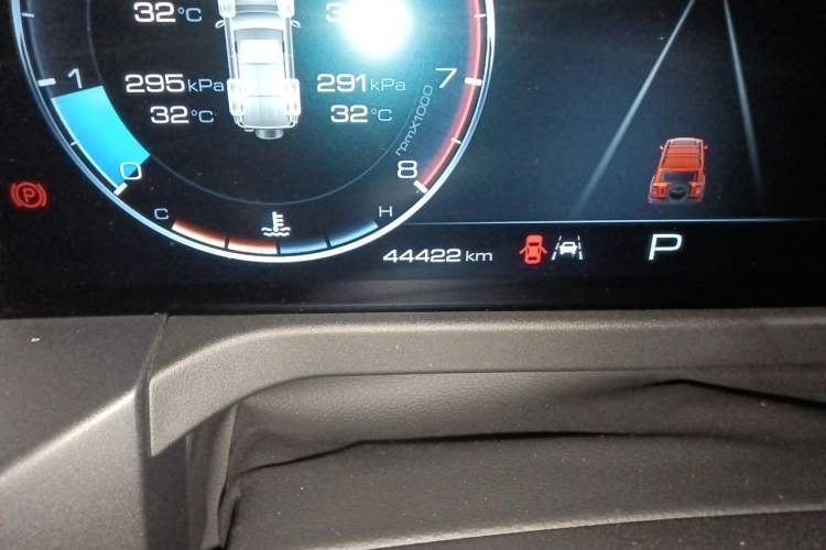 Used Tank 300 2023 2.0T Iron Rider 02 Odometer Close Up