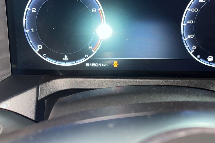 Used Tank 300 2023 City Edition 2.0T My Vision Model Odometer Close Up