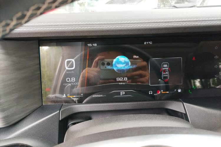 Used Tank 300 2023 City Edition 2.0T—Stylish as Ever Instrument Cluster