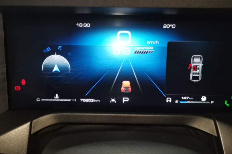 Used Tank 300 2023 City Edition 2.0T—Stylish as Ever Instrument Cluster