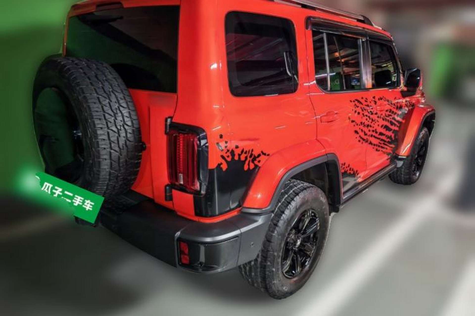 Used Tank 300 2023 City Edition 2.0T—Stylish as Ever Rear Right 45 Deg
