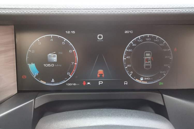 Used Tank 300 2024 2.0T Conqueror Instrument Cluster