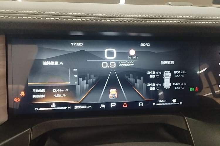 Used Tank 300 2024 2.0T Challenger Instrument Cluster