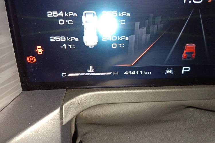 Used Tank 300 2024 2.0T Challenger Odometer Close Up