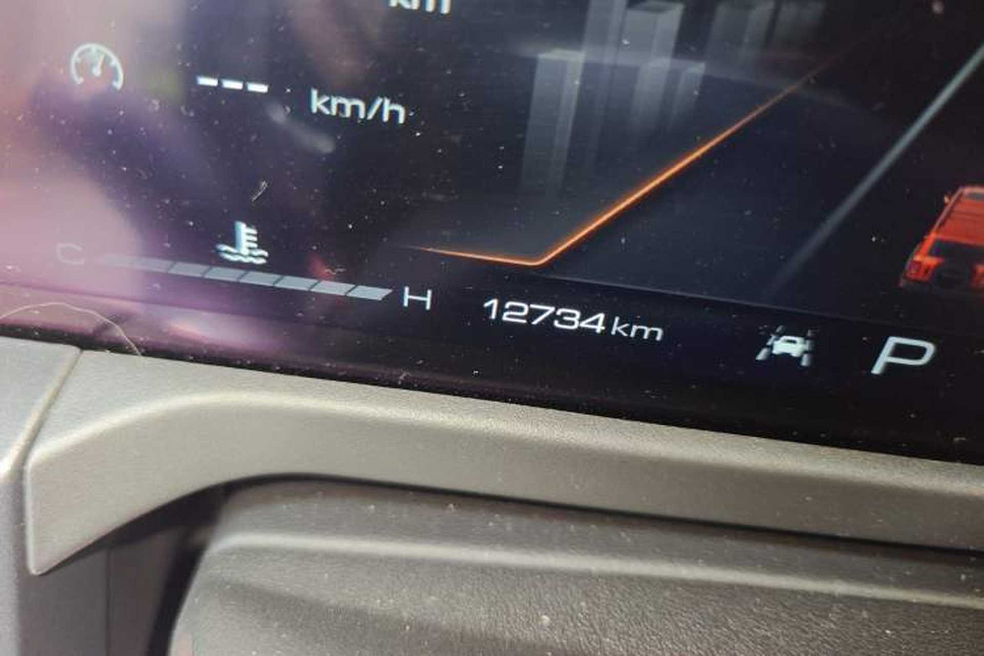 Used Tank 300 2024 2.0T Conqueror Odometer Close Up