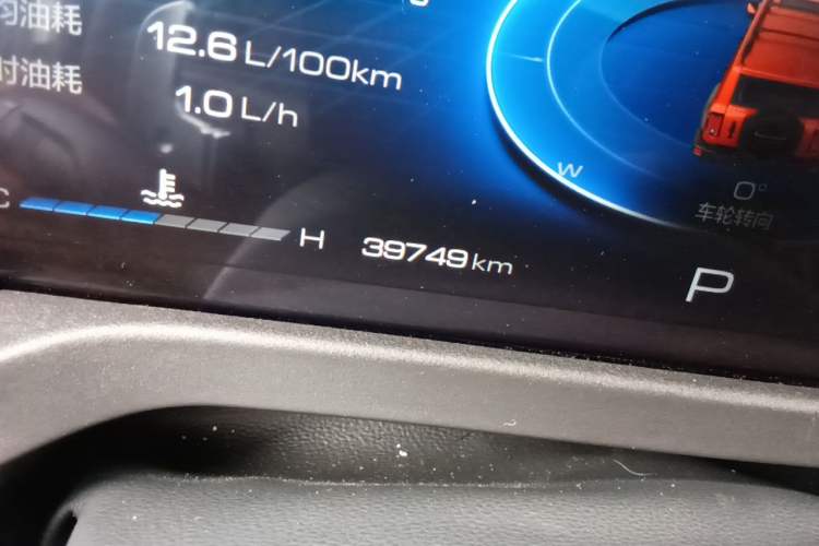 Used Tank 300 2024 2.0T Conqueror Odometer Close Up