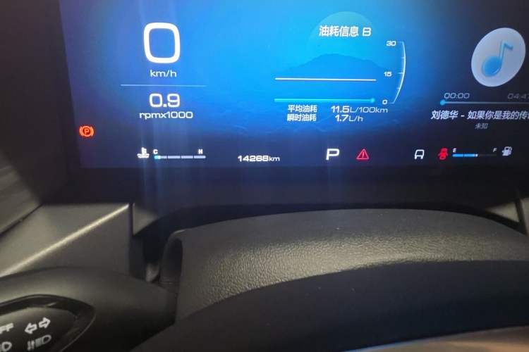 Used Tank 300 2024 2.0T Conqueror Odometer Close Up