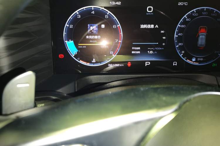Used Tank 300 2024 2.0T Conqueror Odometer Close Up