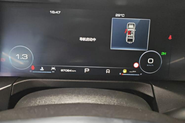 Used Tank 300 2024 2.0T Challenger Odometer Close Up