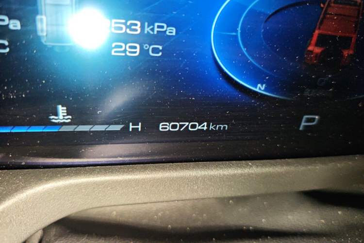 Used Tank 300 2024 2.0T Conqueror Odometer Close Up